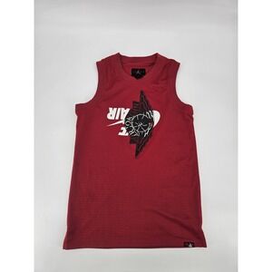 Nike Air Jordan Jumpman Classic Wings Tank Top Jersey Red Men's Size Small